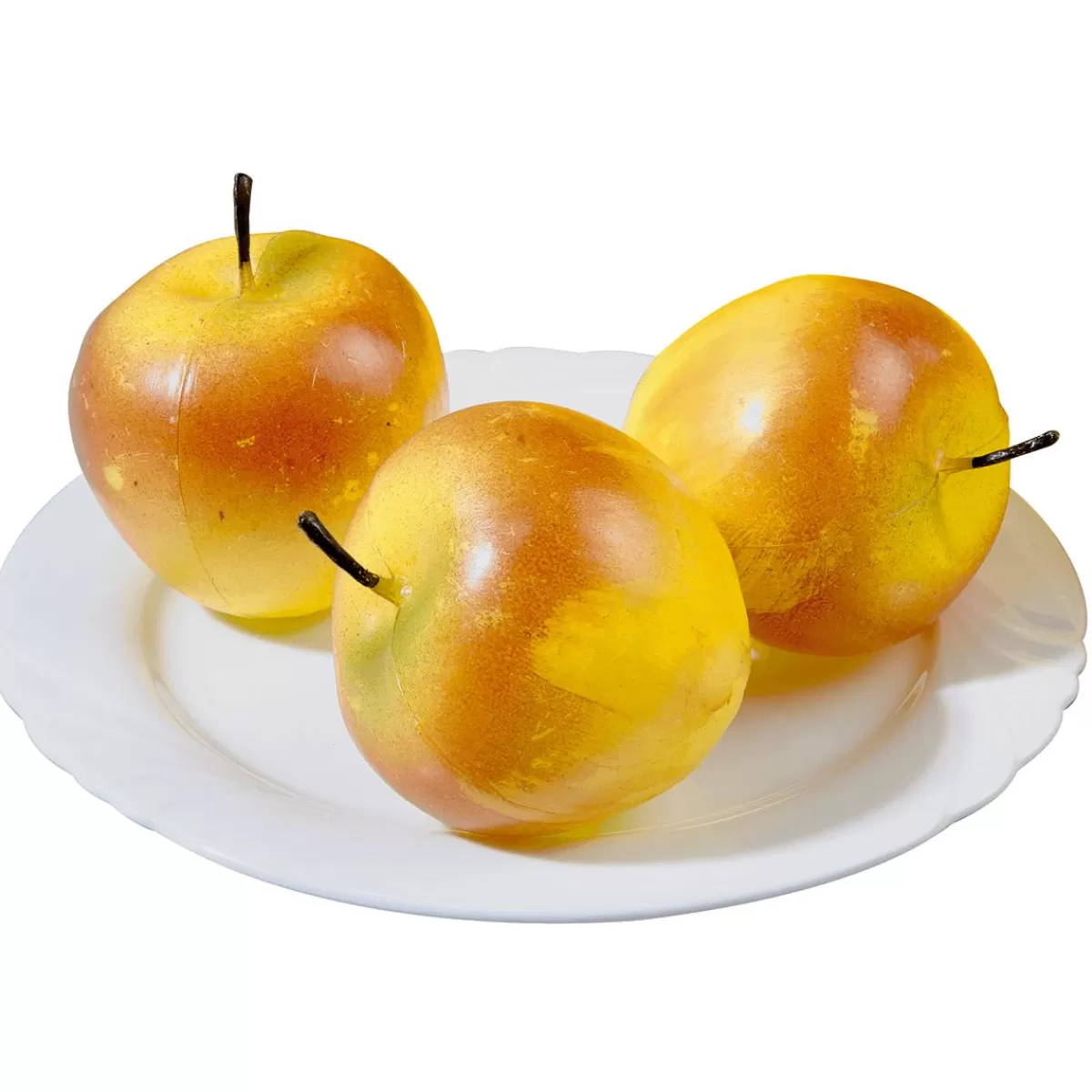 DecoWoerner Apples Food Replica , 3 Pcs