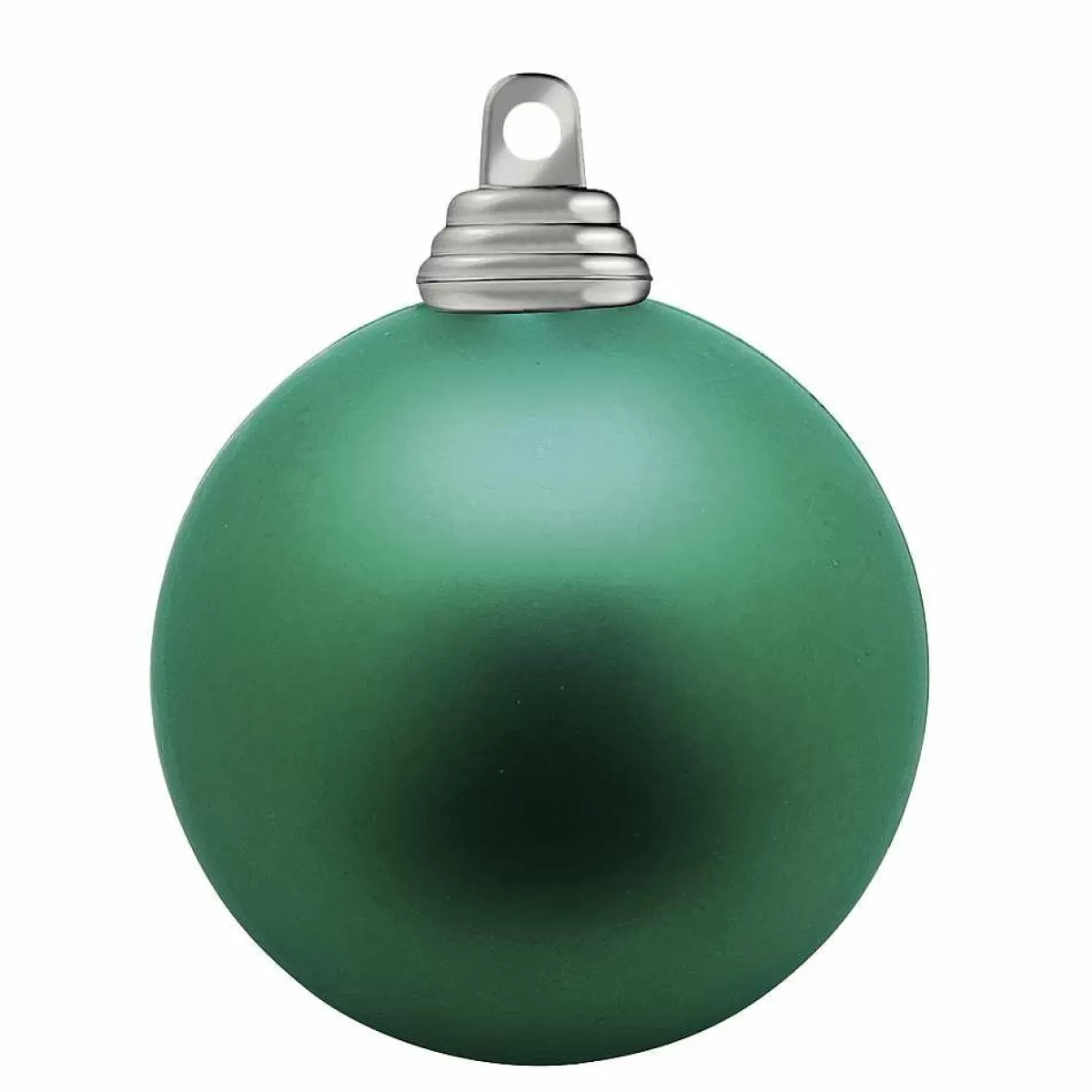 DecoWoerner Aqua Matt Plastic Christmas Baubles, 6 Cm Ø - 24 Pieces