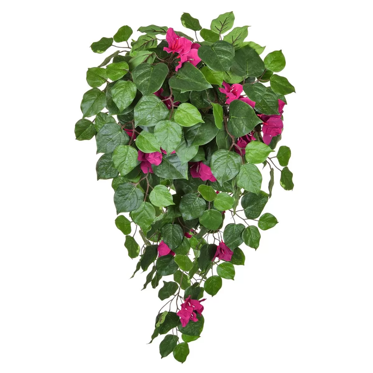 DecoWoerner Artificial Bougainvillea Hanging Flame Retardant B1