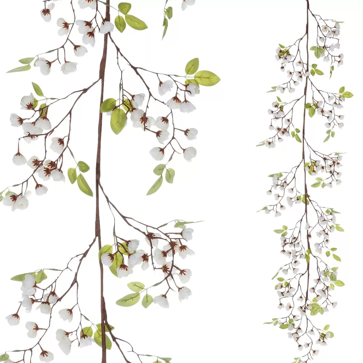 DecoWoerner Artificial Cherry Blossom Garland 140 Cm