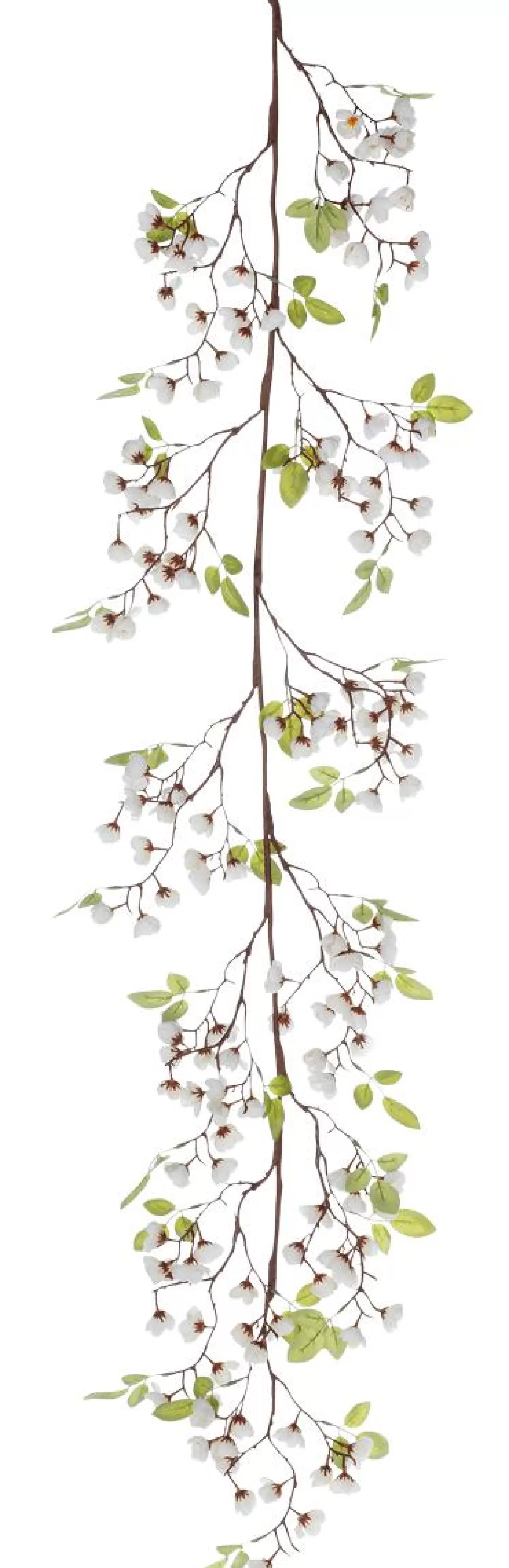 DecoWoerner Artificial Cherry Blossom Garland 140 Cm