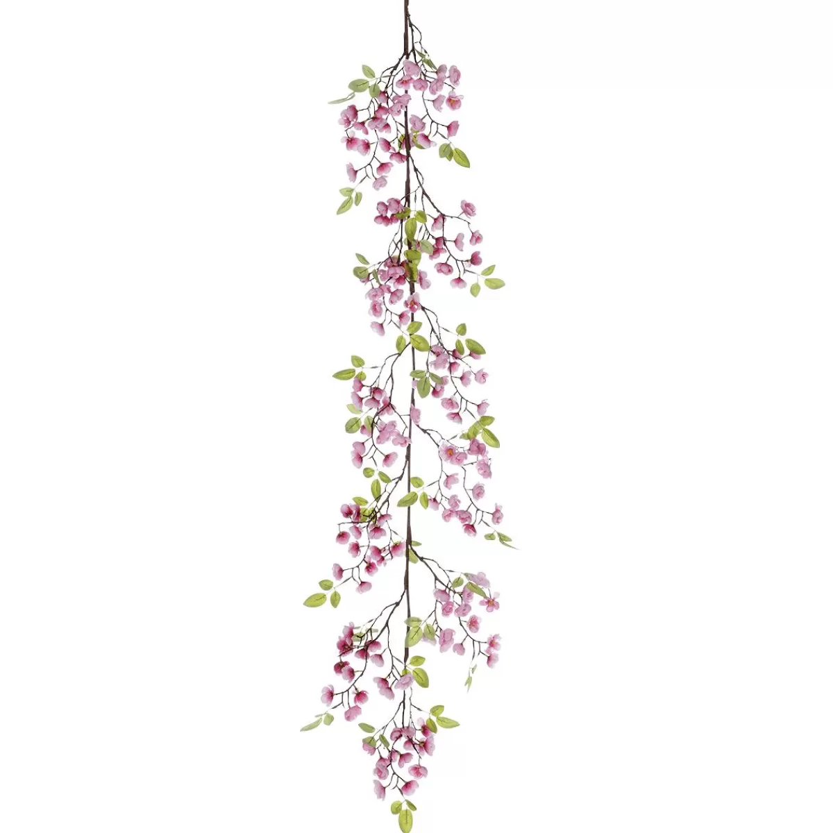 DecoWoerner Artificial Cherry Blossom Garland 140 Cm