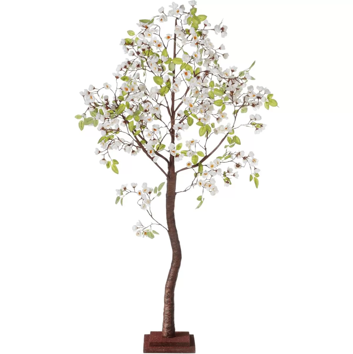 DecoWoerner Artificial Cherry Blossom Tree With Stand 120 Cm