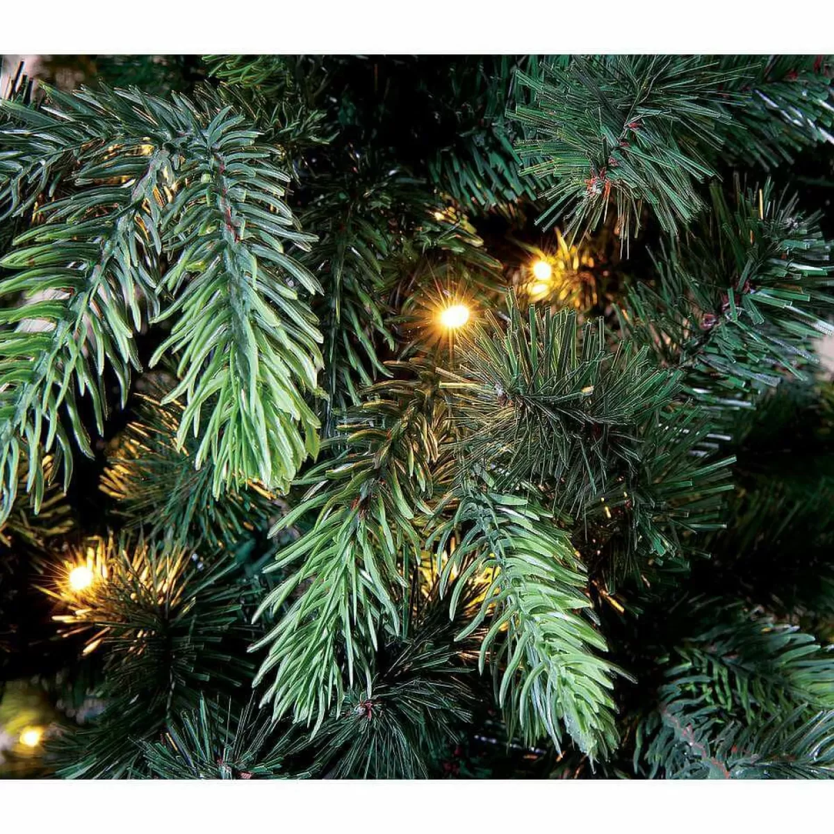 DecoWoerner Artificial Christmas Tree Noble Fir With LED 180 Cm