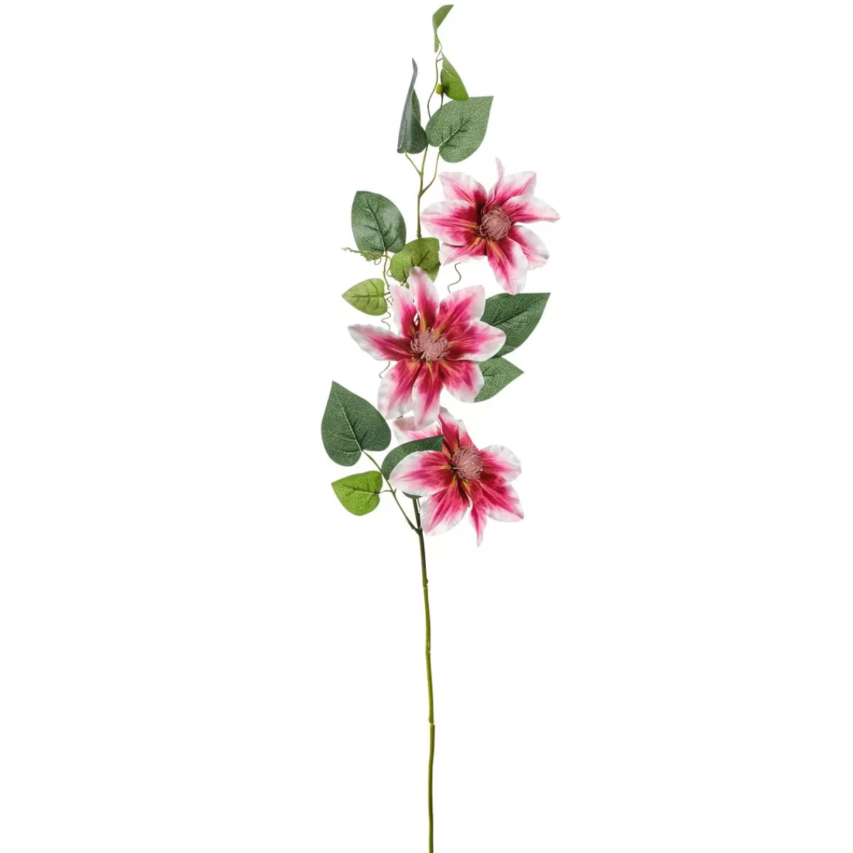 DecoWoerner Artificial Clematis Branch 15 X 7 X 80 Cm