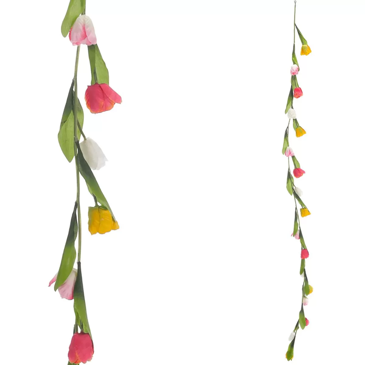 DecoWoerner Artificial Colourful Tulip Vine 180 Cm