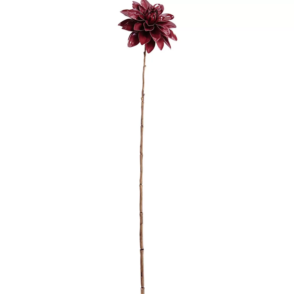 DecoWoerner Artificial Dahlia 56 Cm Burgundy