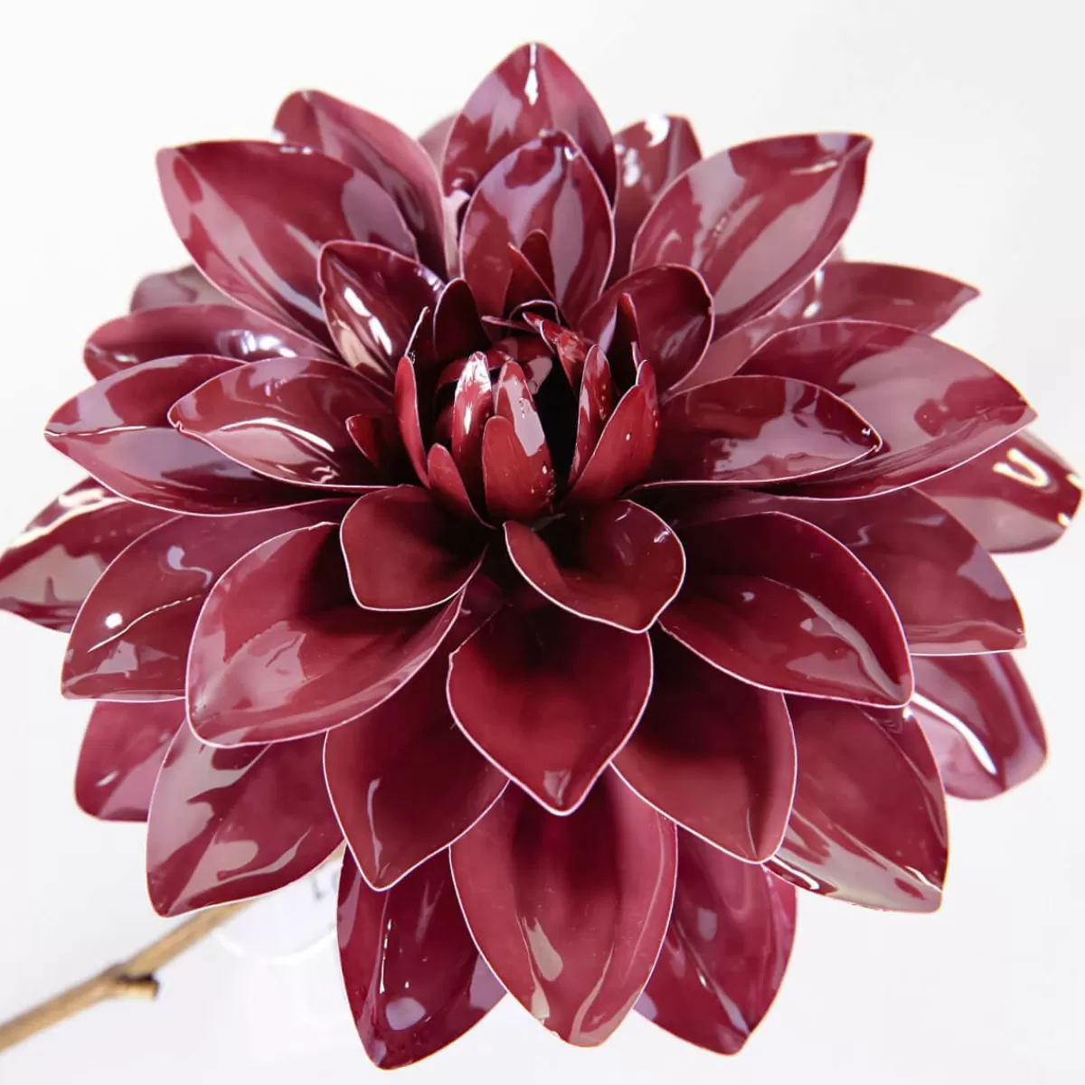 DecoWoerner Artificial Dahlia 56 Cm Burgundy