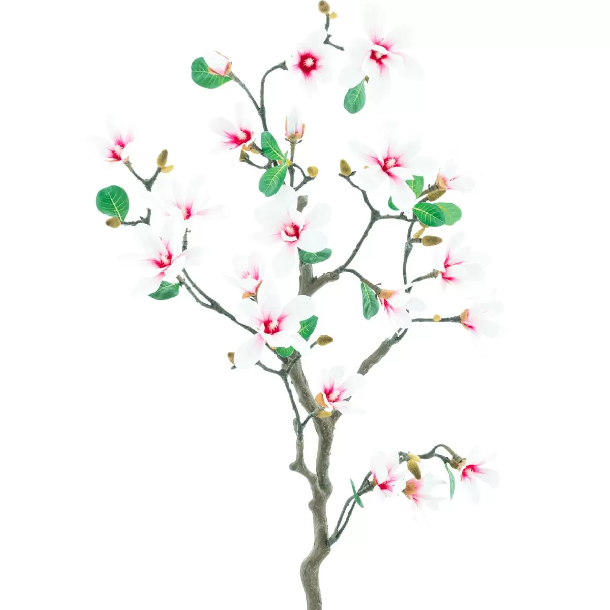 DecoWoerner Artificial Deco Magnolia Branch 120 Cm