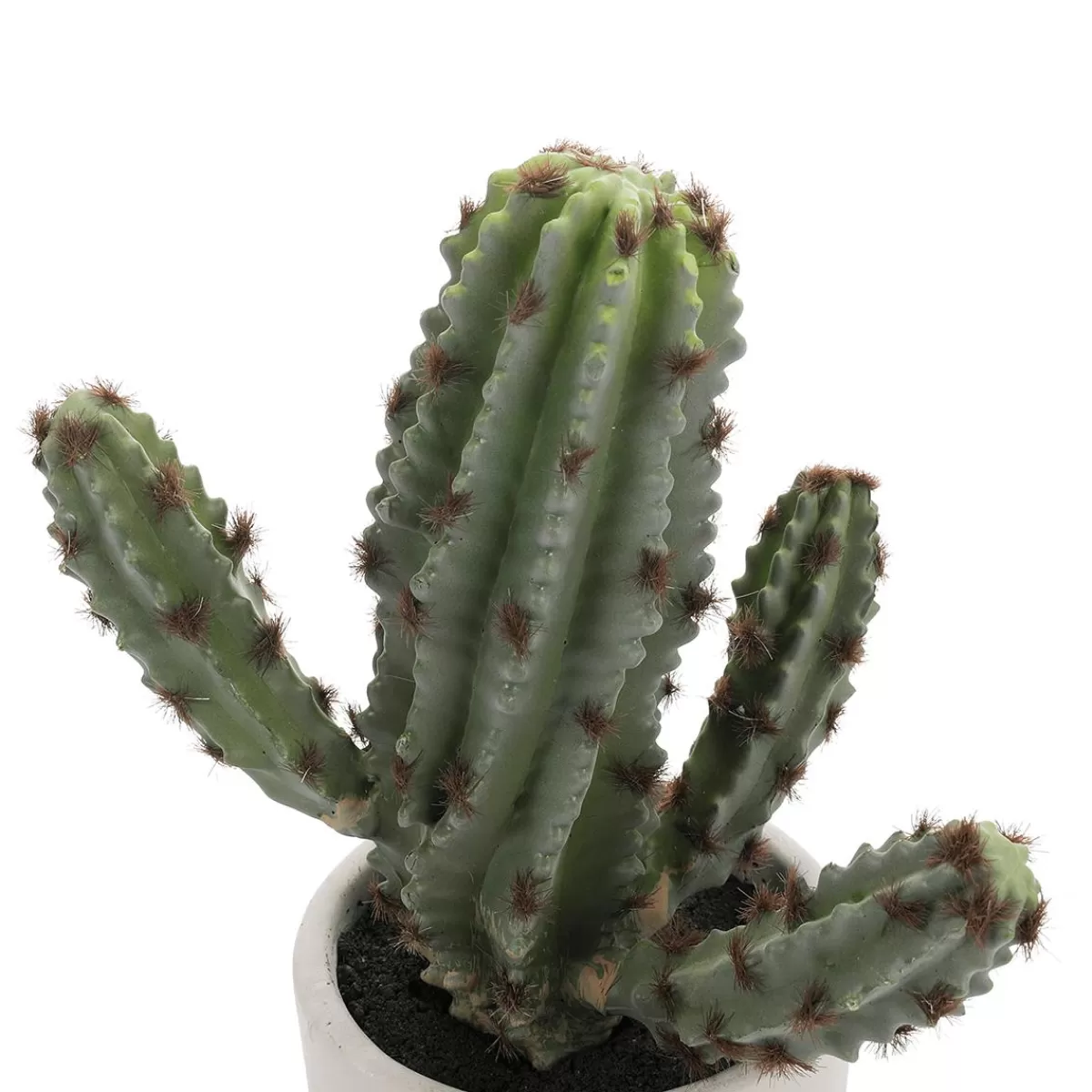 DecoWoerner Artificial Decorative Cactus 24 Cm In Injection Moulding