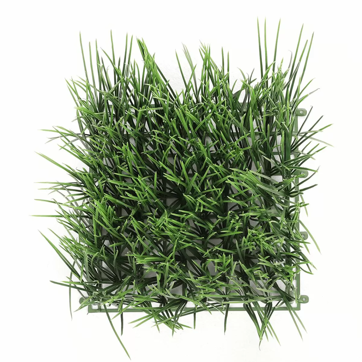 DecoWoerner Artificial Deluxe Grass Panel, 25 X 25 Cm