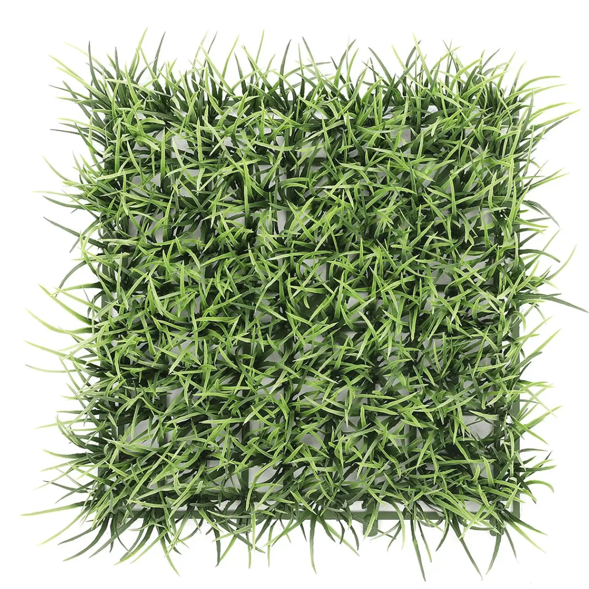 DecoWoerner Artificial Deluxe Turf Panel, 25 X 25 Cm