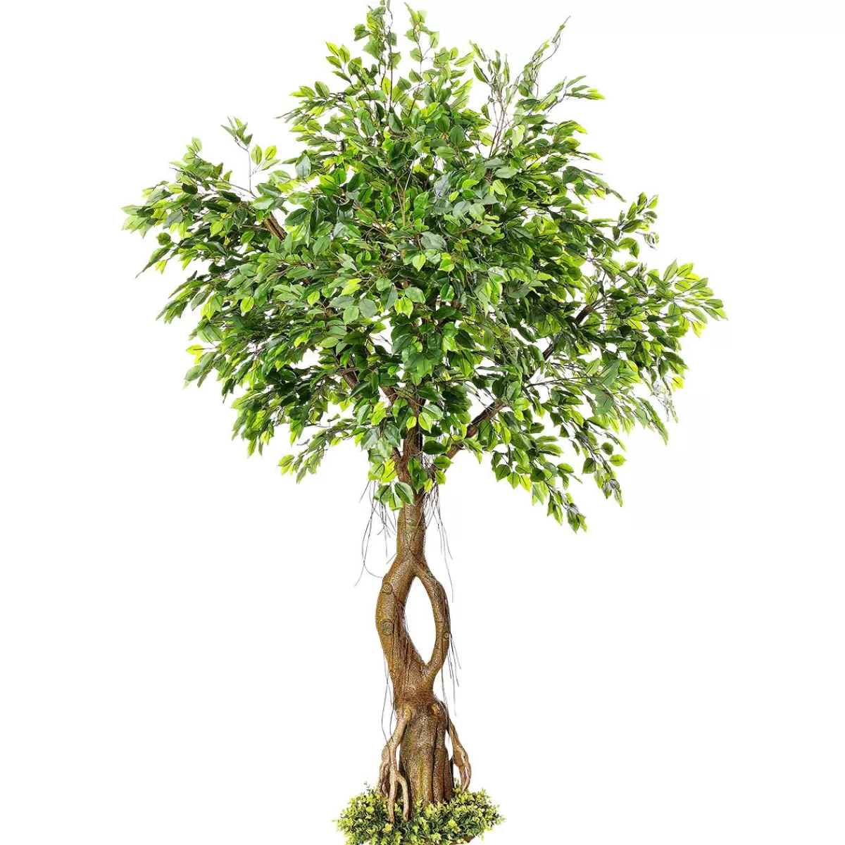 DecoWoerner Artificial Ficus Tree With Stand 245 Cm