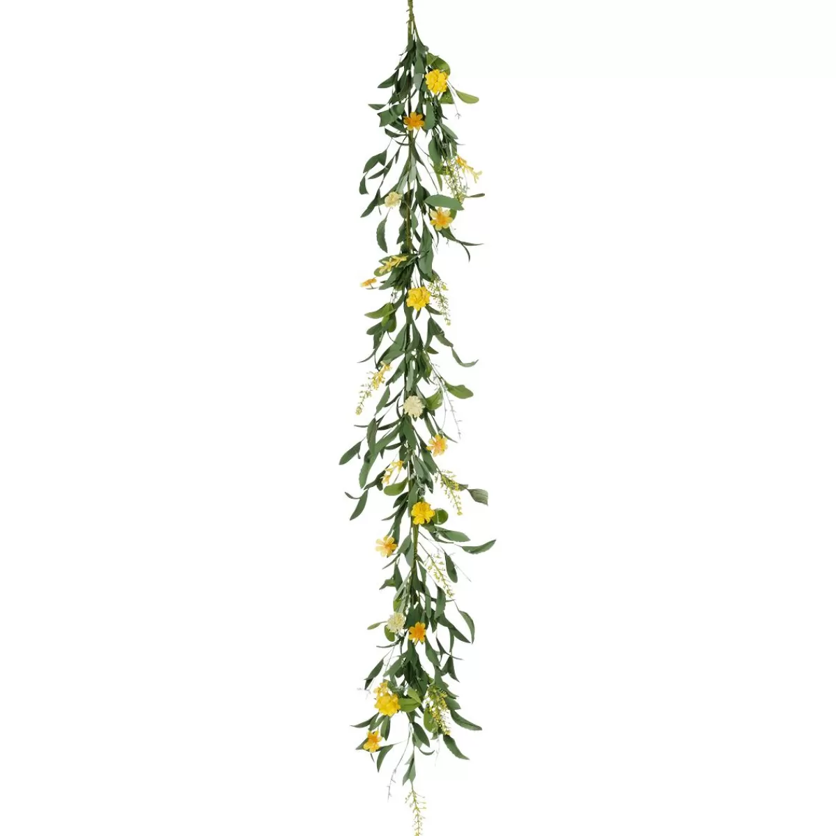 DecoWoerner Artificial Field Flower Garland Artificial Vine 158 Cm