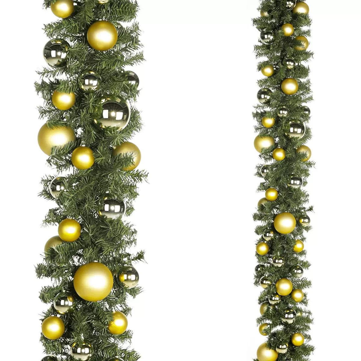 DecoWoerner Artificial Fir Garland Without Light To Decorate Yourself