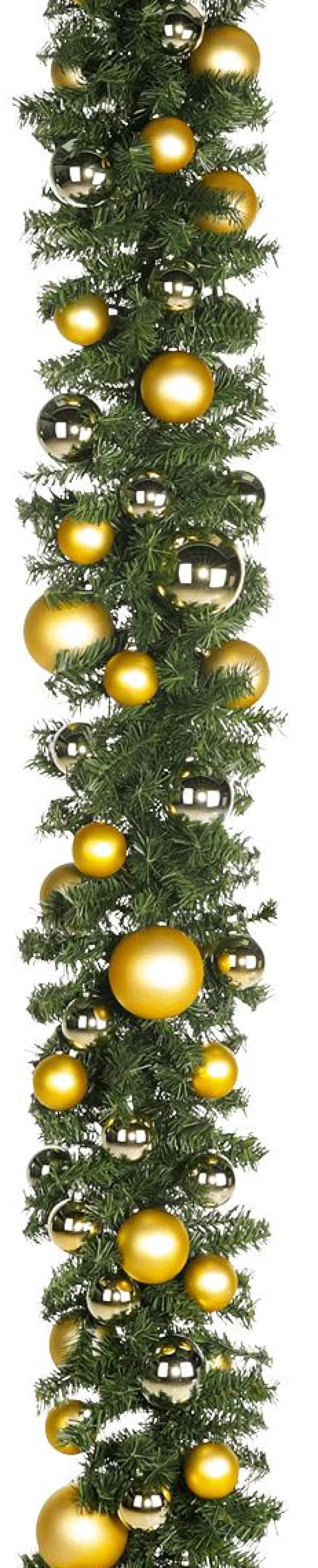 DecoWoerner Artificial Fir Garland Without Light To Decorate Yourself