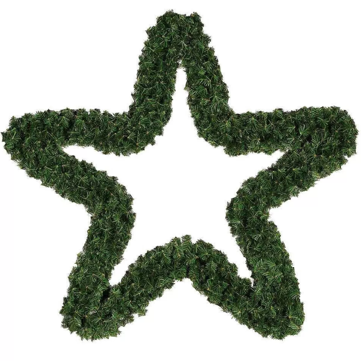 DecoWoerner Artificial Fir Star, Ø 140 Cm