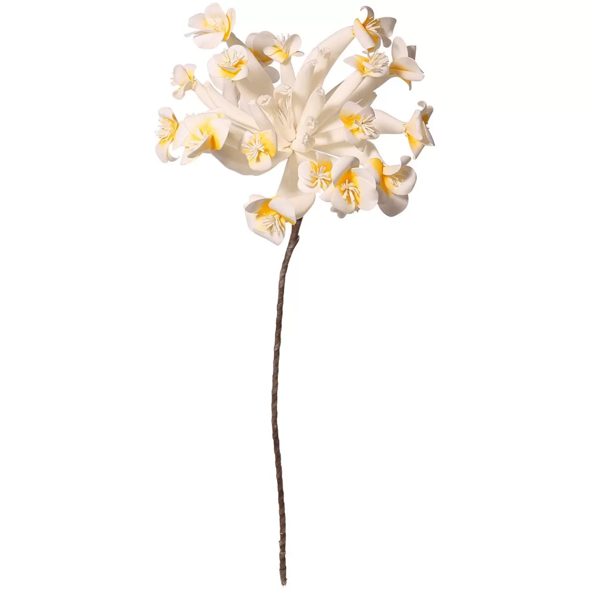 DecoWoerner Artificial Flower Frangipani 85 Cm