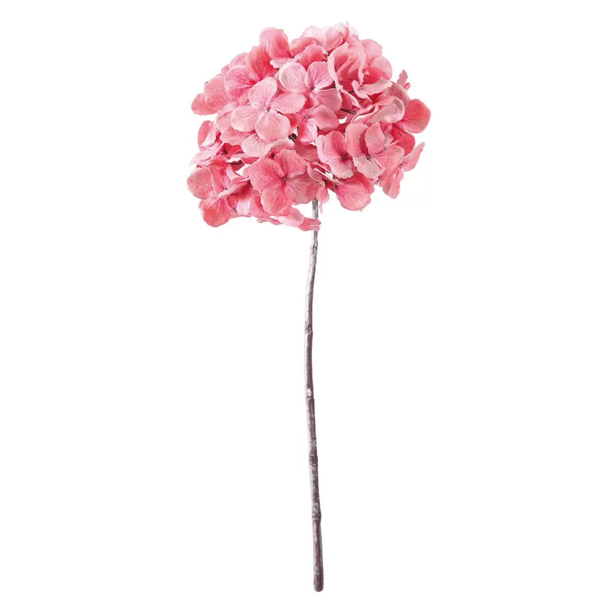 DecoWoerner Artificial Flower Hortensia 49 Cm With Glitter