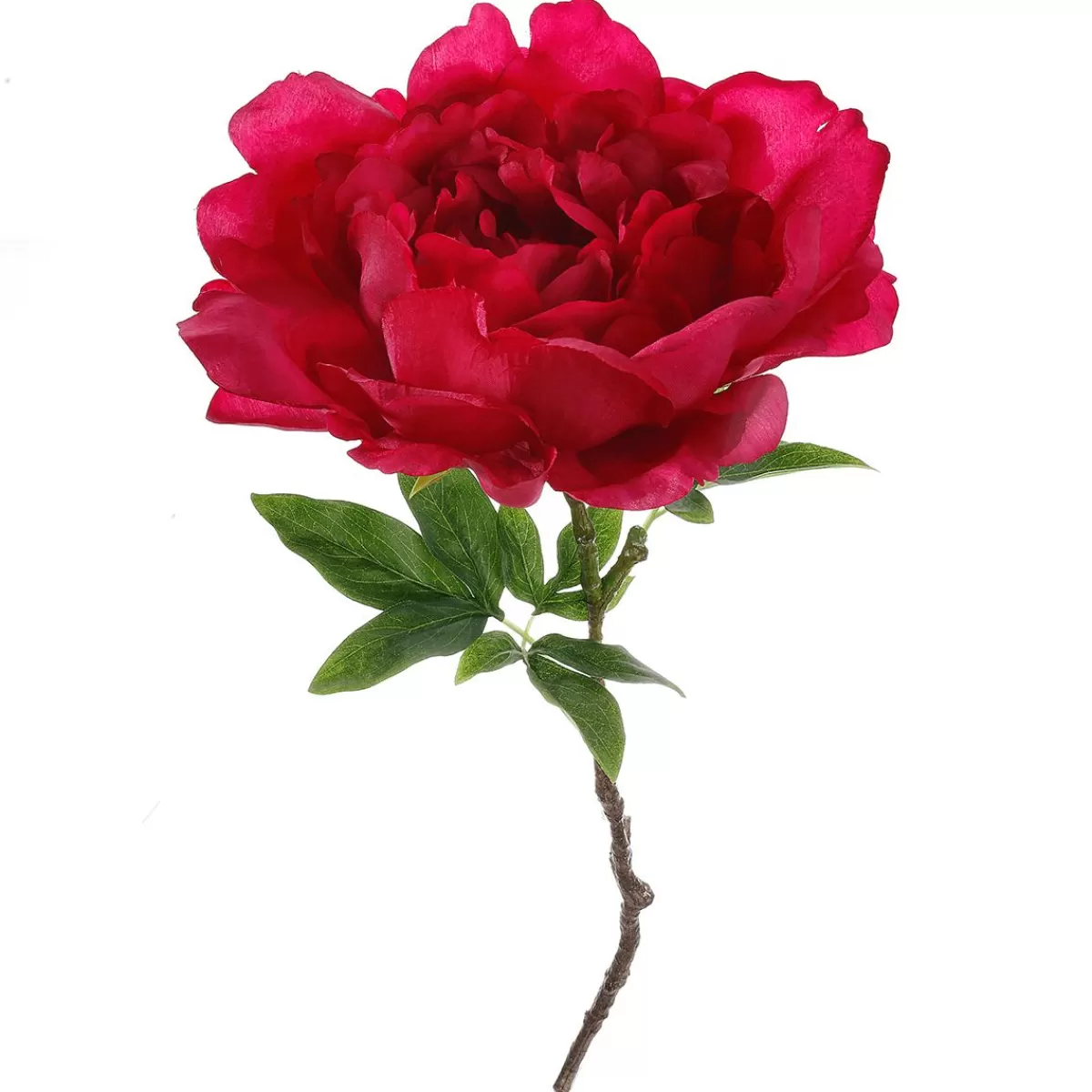 DecoWoerner Artificial Flower Peony, 58 Cm