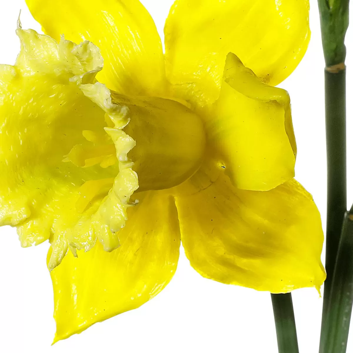 DecoWoerner Artificial Flowers, Daffodils Bunch 3 Pieces, 52 Cm