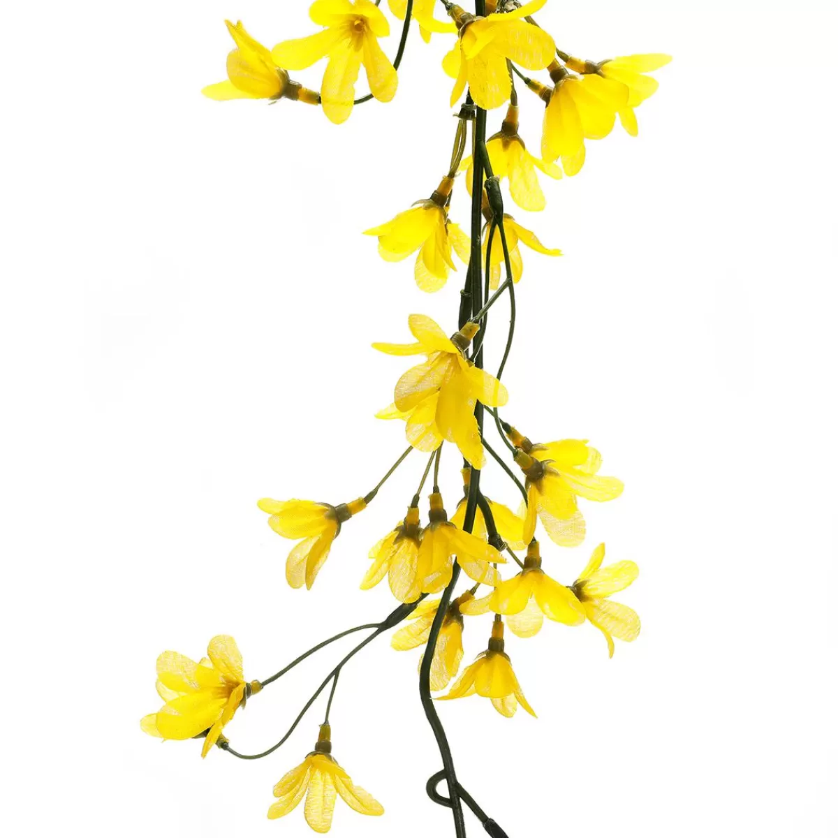 DecoWoerner Artificial Forsythia Garland 180 Cm