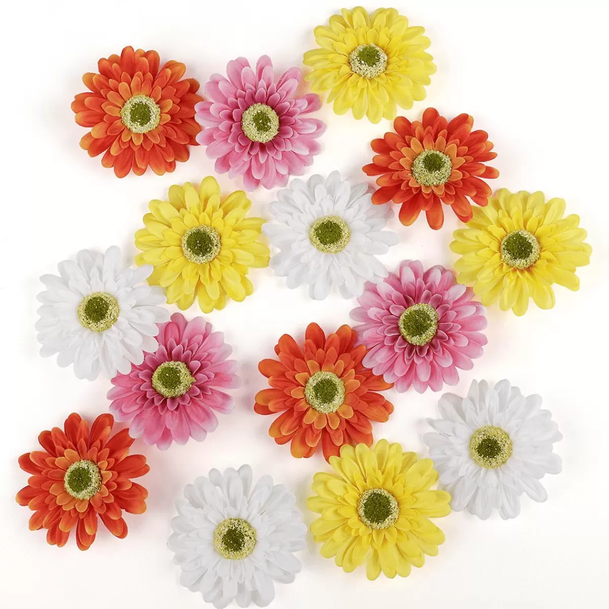 DecoWoerner Artificial Gerbera Scatter Flower Mix 36 Pieces