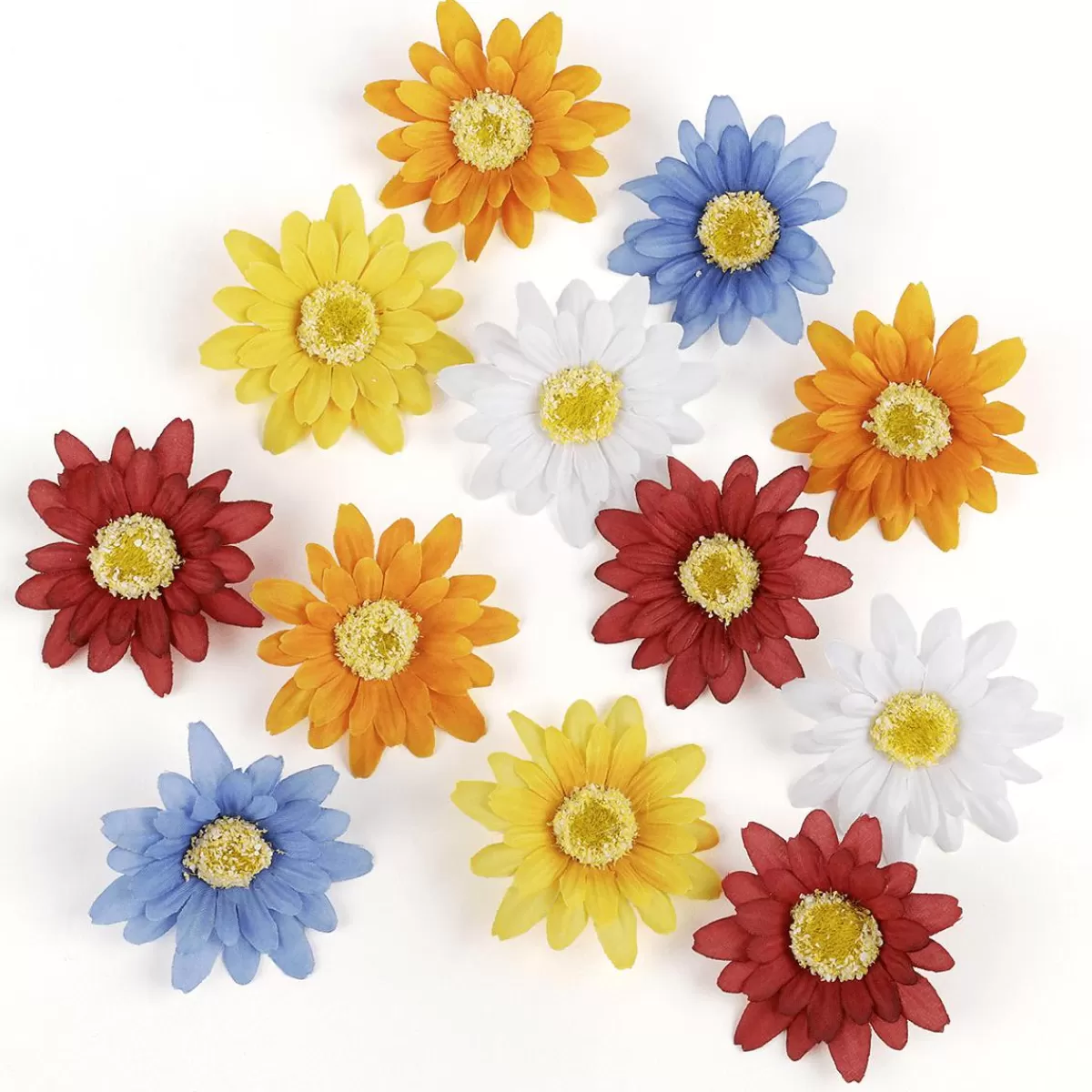 DecoWoerner Artificial Gerbera Scatter Flower Mix 60 Pieces