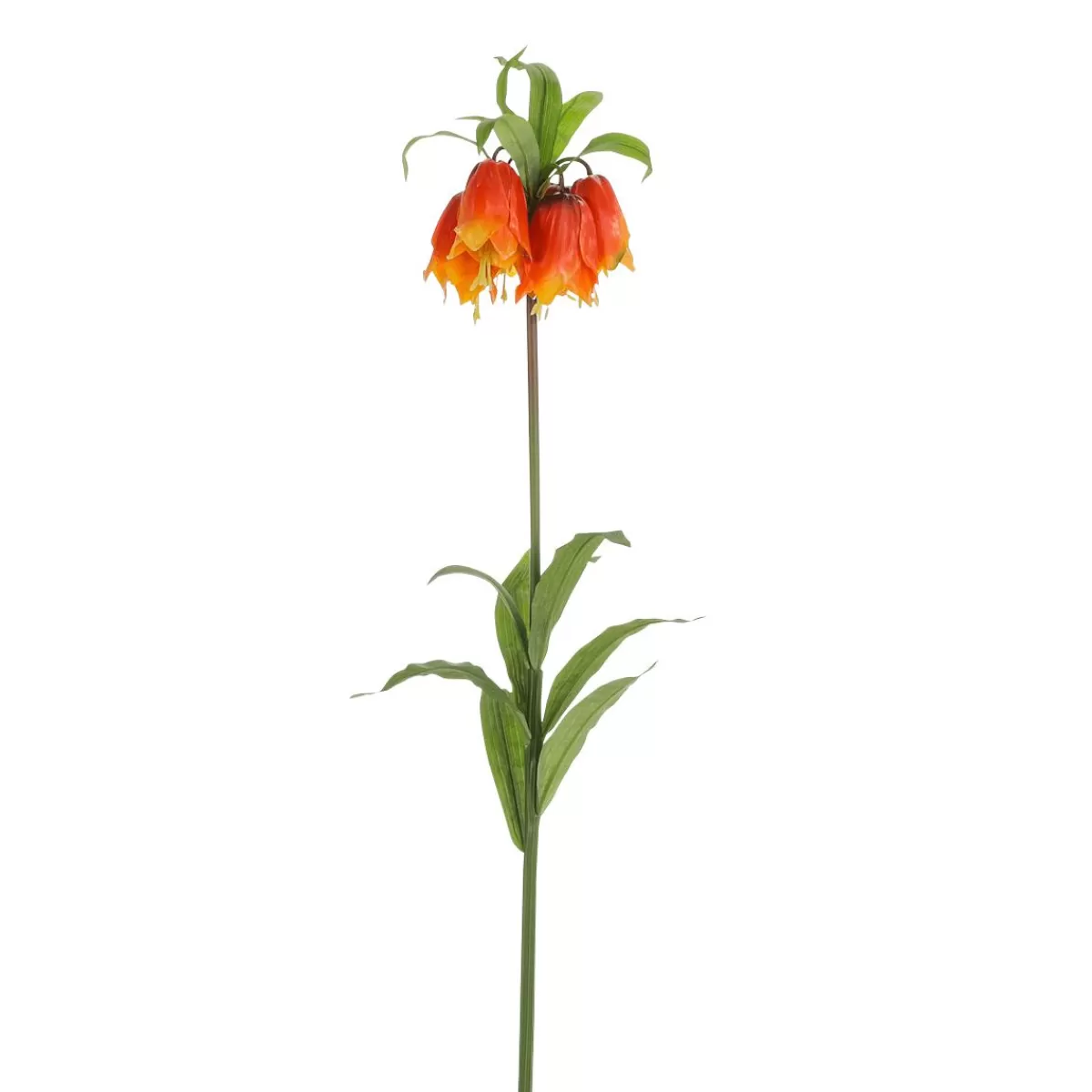 DecoWoerner Artificial Imperial Crown Fritillaria Imperialis 110 Cm