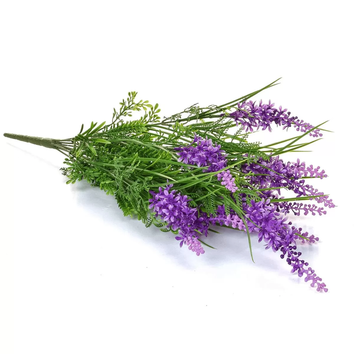 DecoWoerner Artificial Lavender Pick Flame Retardant 44 Cm