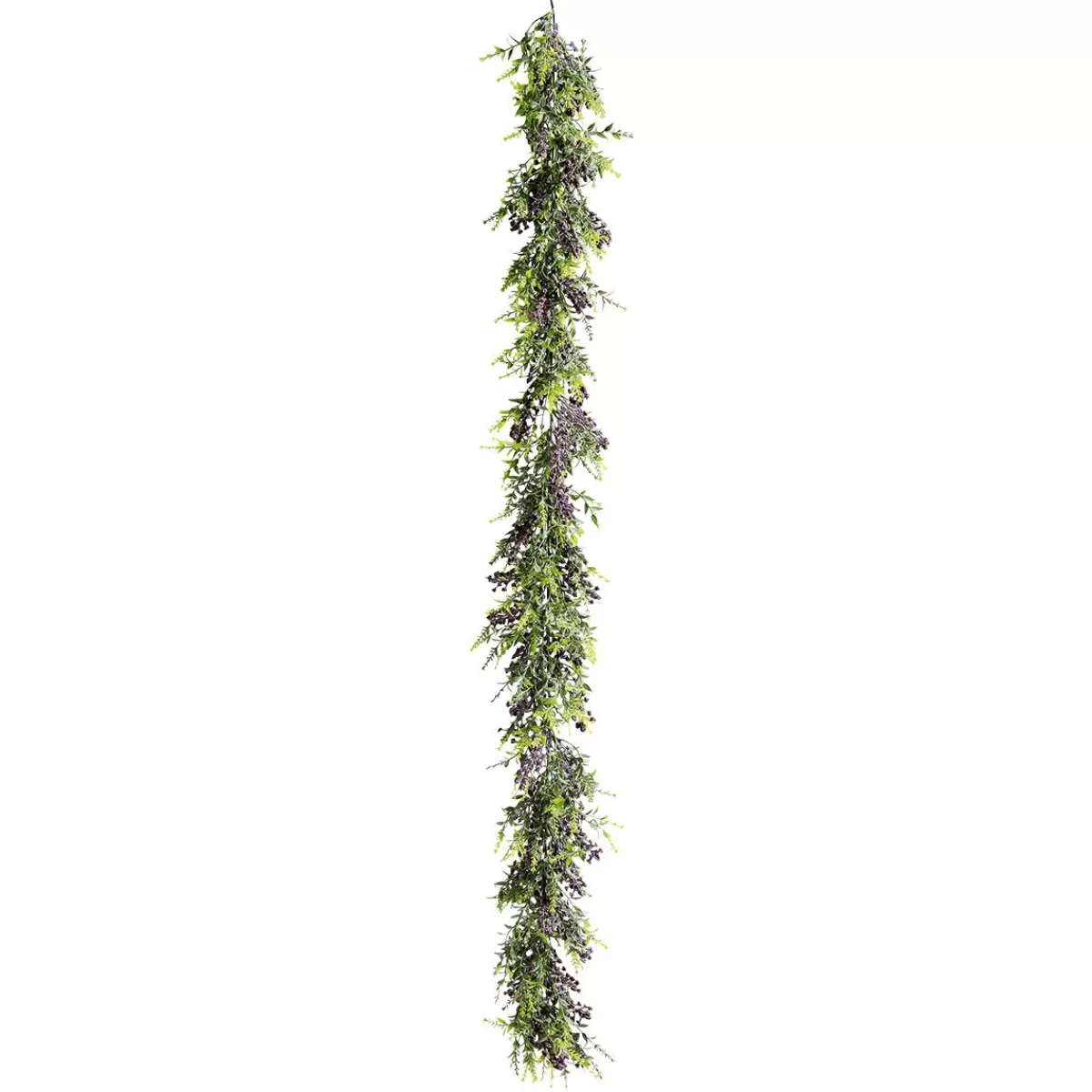 DecoWoerner Artificial Lavender Tendril, Length 135 Cm