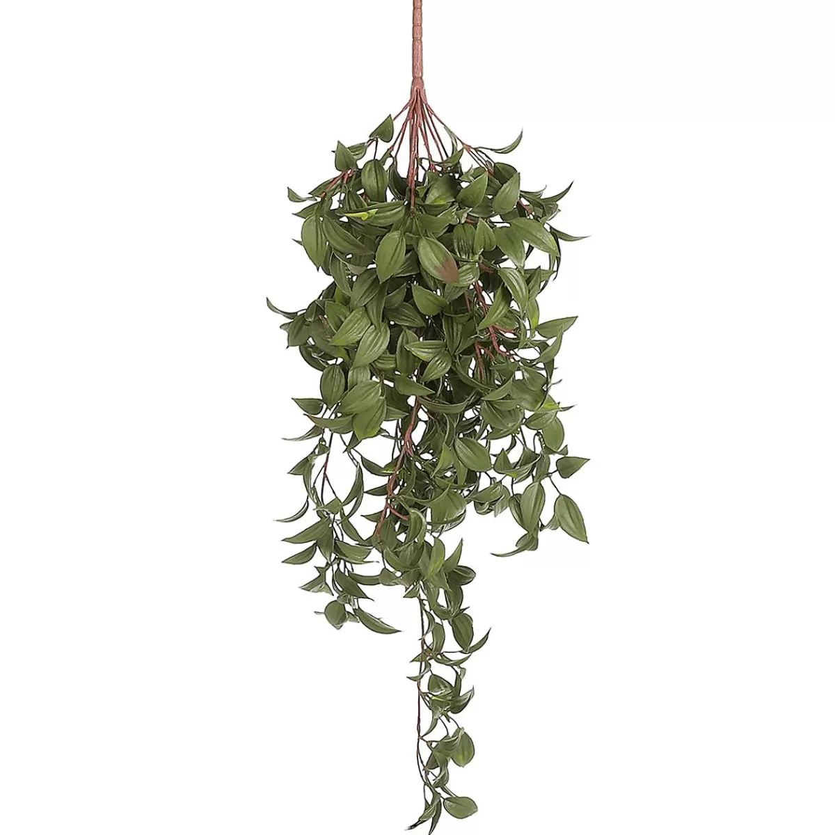 DecoWoerner Artificial Leaf Hanging Ampel Flame Retardant B1