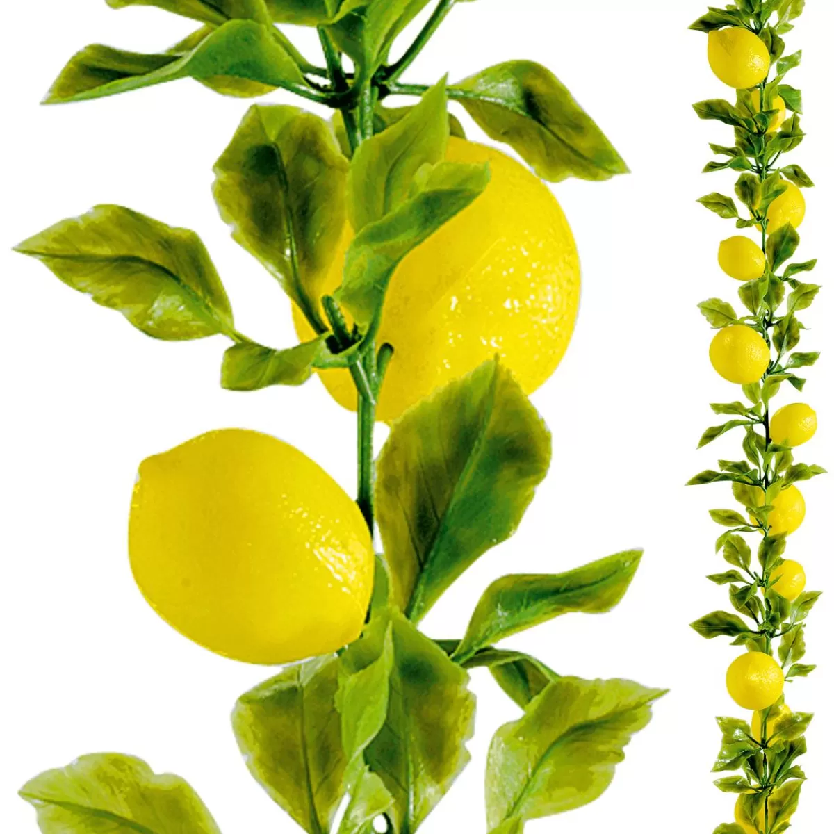 DecoWoerner Artificial Lemons Tendril 200 Cm