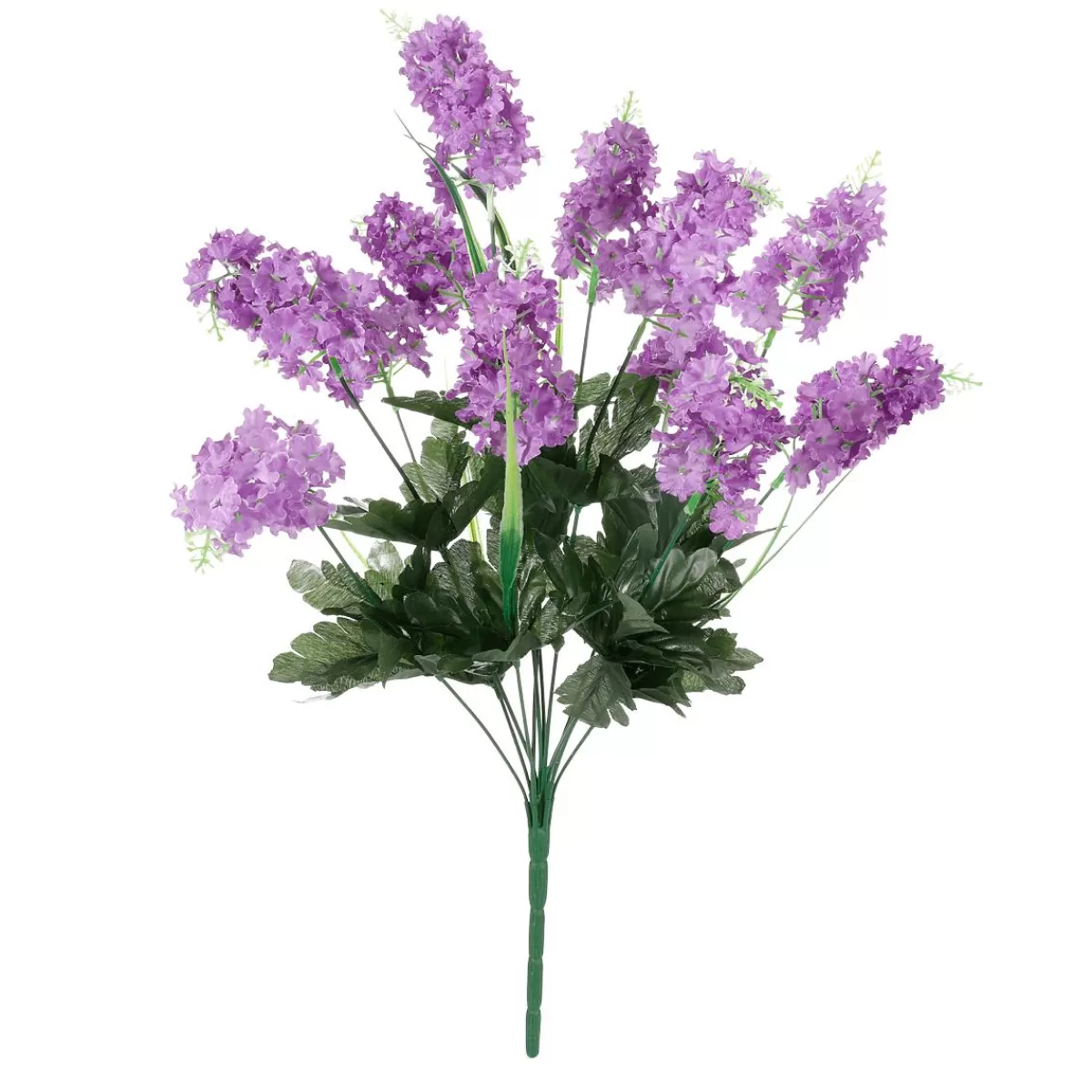 DecoWoerner Artificial Lilac Bouquet 12 Flowers 48 Cm High, 25 Cm Ø