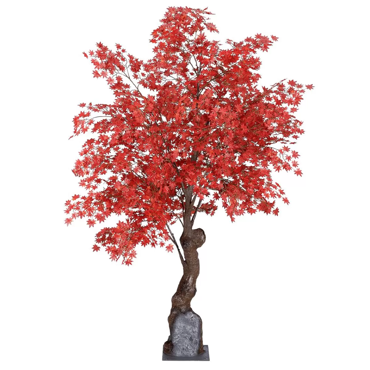 DecoWoerner Artificial Maple Autumn Tree, 240 Cm