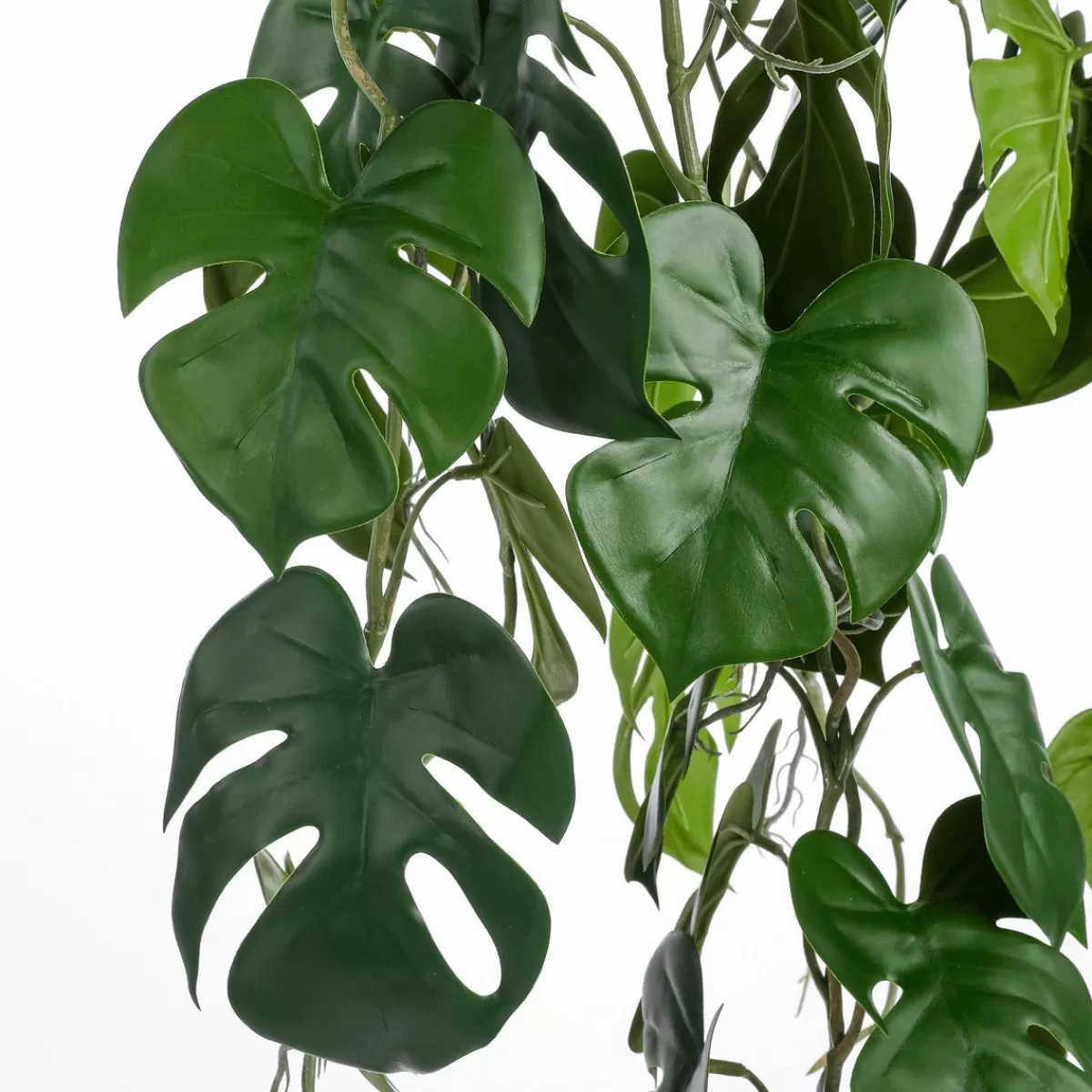 DecoWoerner Artificial Monstera Hanging Plant In Pot 106 Cm