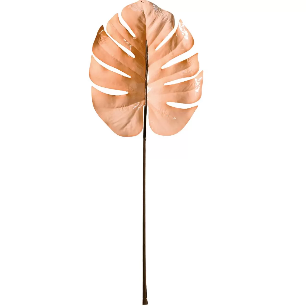 DecoWoerner Artificial Monstera Leaf 90 Cm Cream