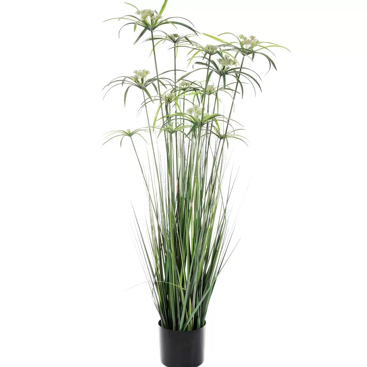 DecoWoerner Artificial Papyrus Plant In Pot 120 Cm