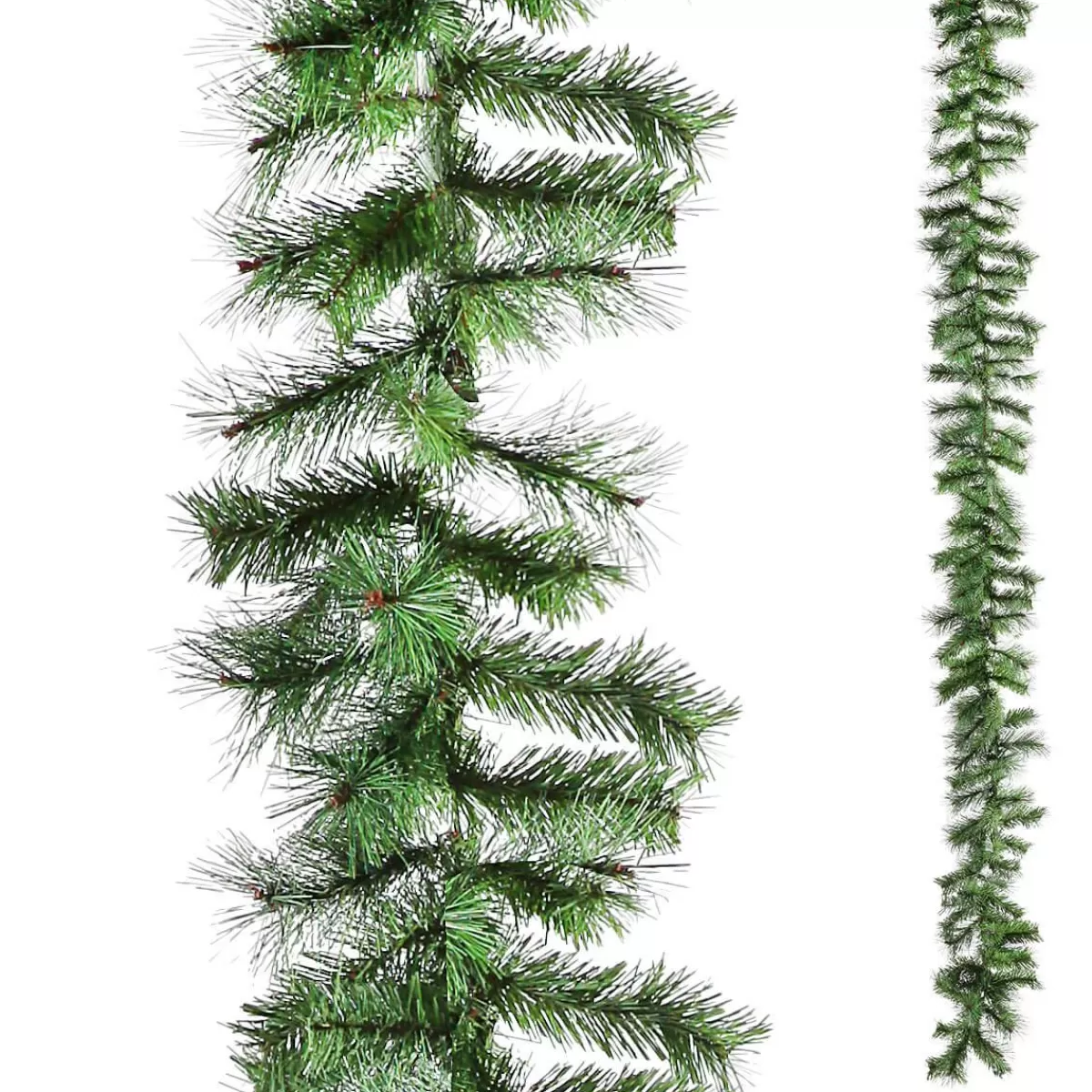 DecoWoerner Artificial PE Fir Garland, 270 Cm