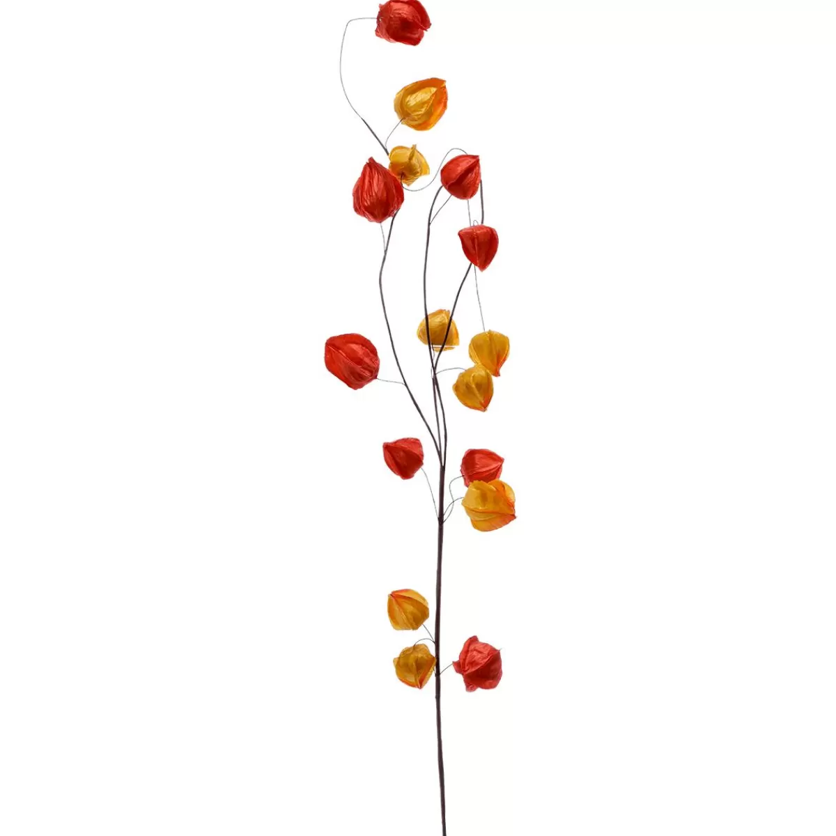 DecoWoerner Artificial Physalis Branch, 80 Cm