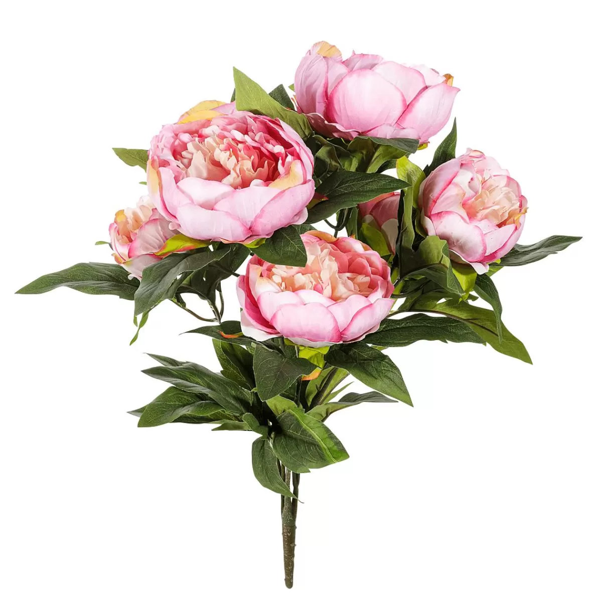 DecoWoerner Artificial Peony Bouquet 46 Cm