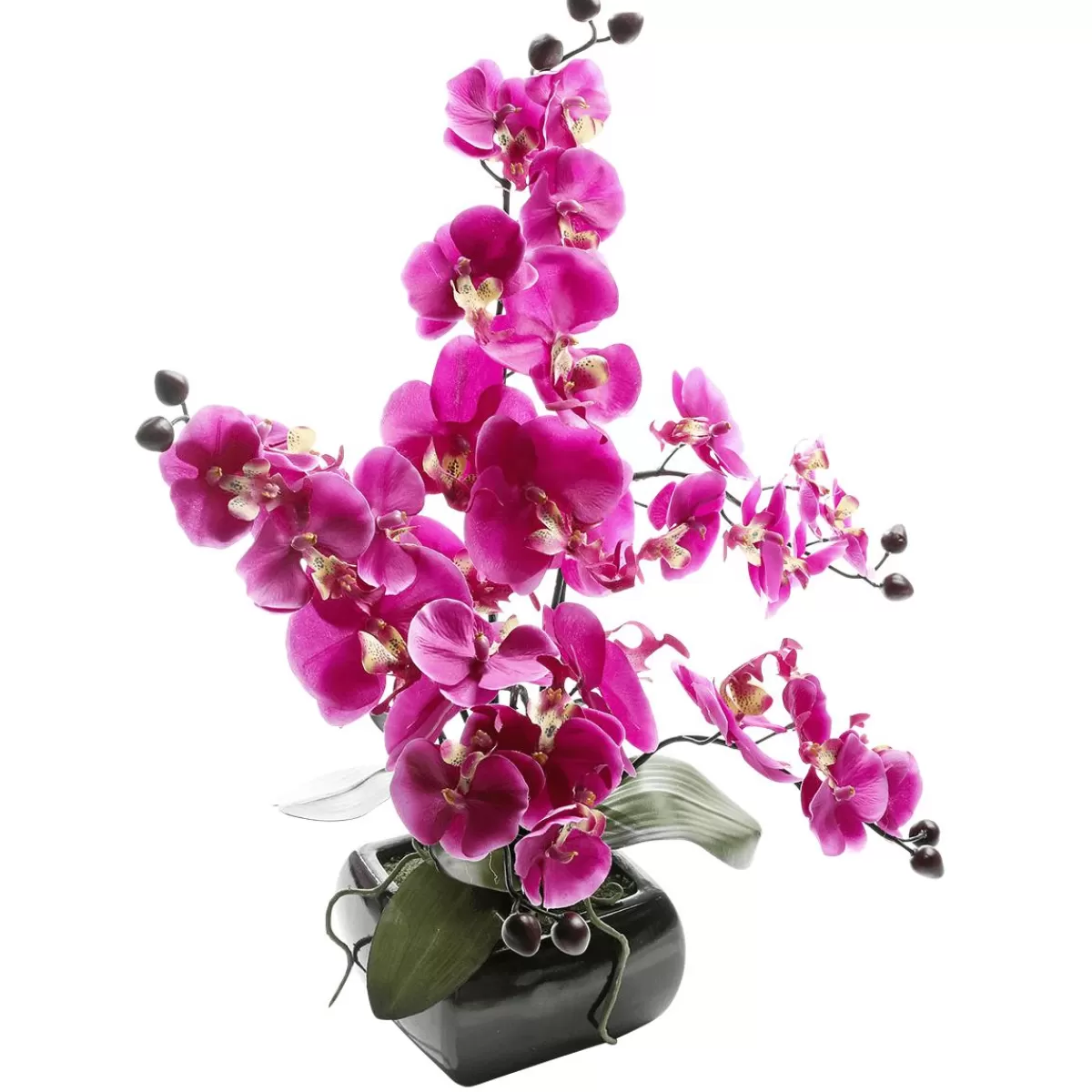 DecoWoerner Artificial Pot Orchid , 40 Cm