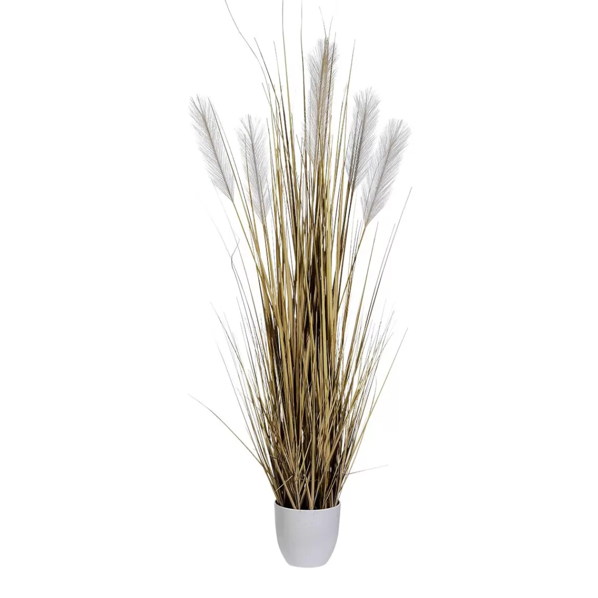 DecoWoerner Artificial Reed Grass In Pot 110 Cm