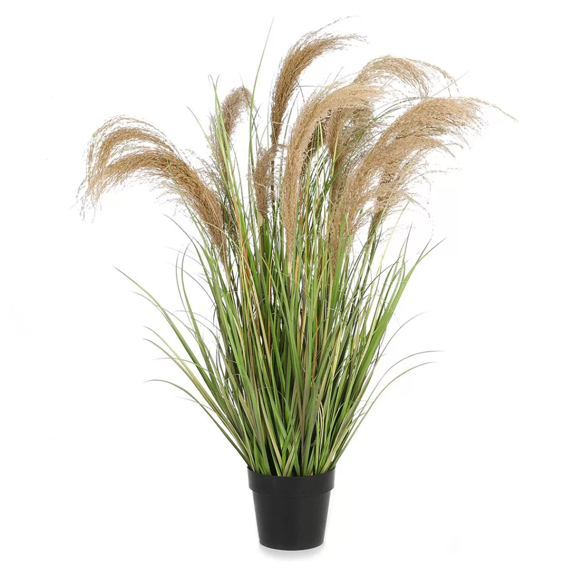 DecoWoerner Artificial Reed Grass In Pot 40 X 40 X 115 Cm