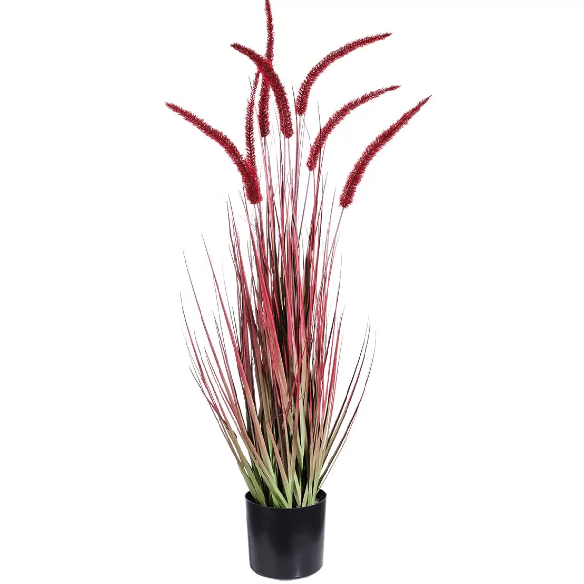 DecoWoerner Artificial Reed Grass In Pot Height 90 Cm