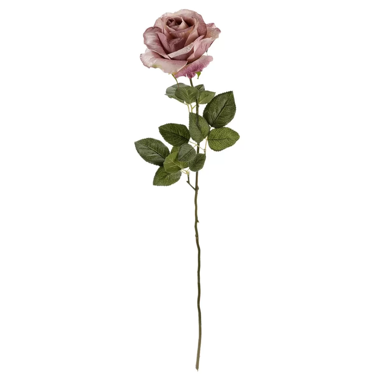 DecoWoerner Artificial Rose, 68 Cm, Mauve