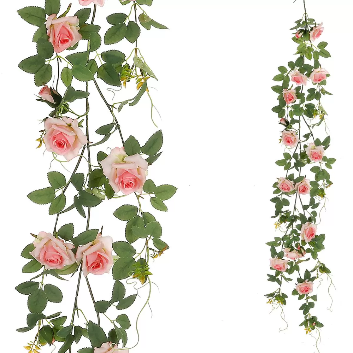 DecoWoerner Artificial Rose Vine Rose 125 Cm With Hoes