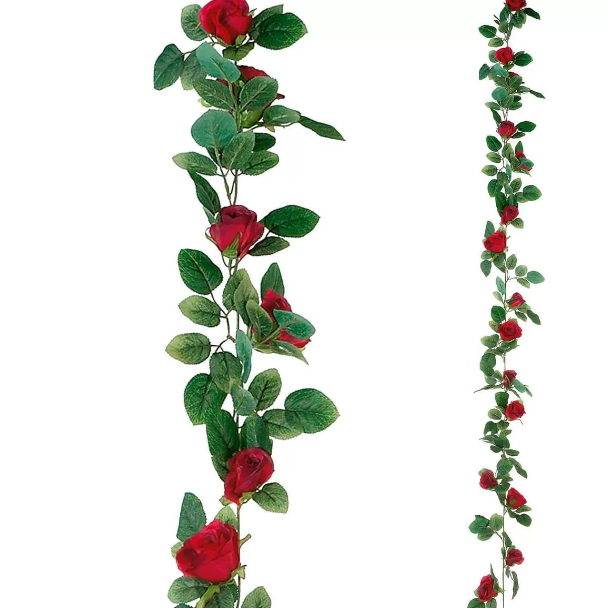 DecoWoerner Artificial Roses Tendril 180 Cm,