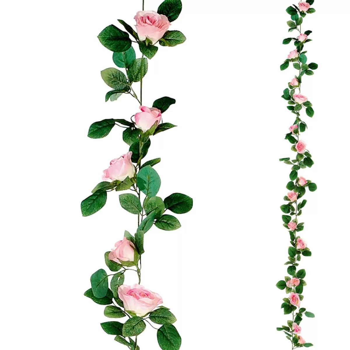 DecoWoerner Artificial Roses Tendril 180 Cm, Rose