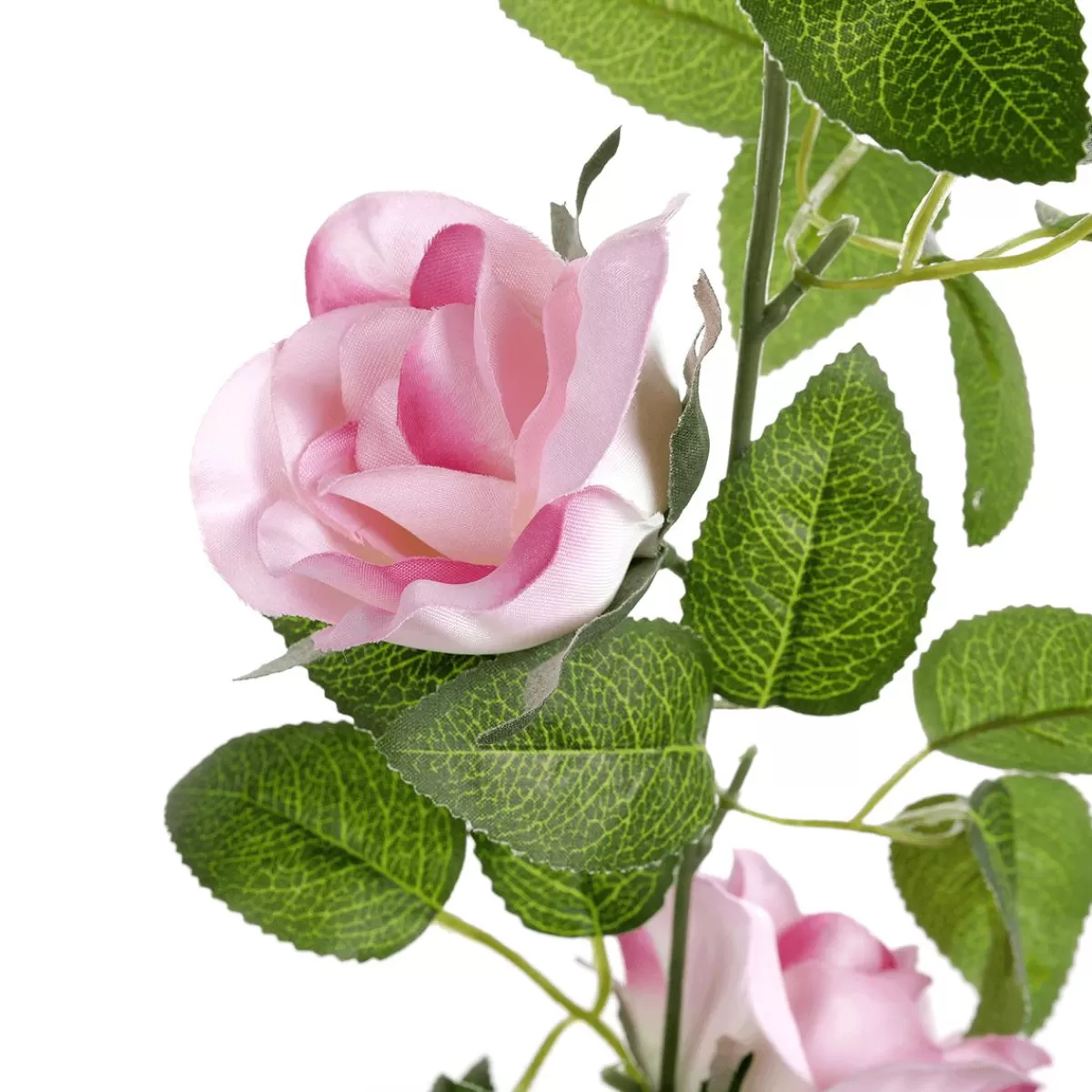 DecoWoerner Artificial Roses Tendril 180 Cm, Rose